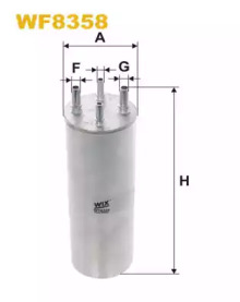 WIX FILTERS wf8358 -  Топливный фильтр